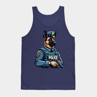 Belgian Malinois Police Tank Top